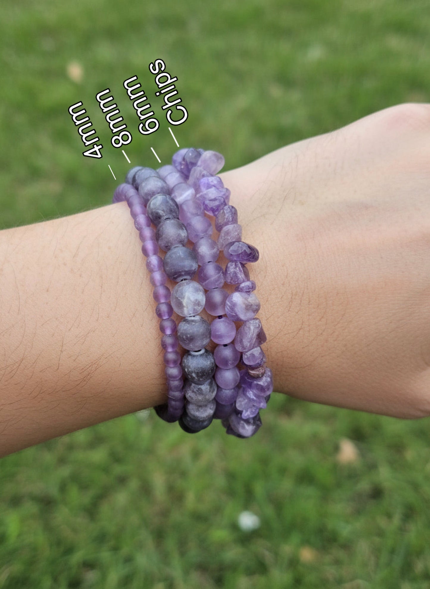 Amethyst Crystal Bracelet