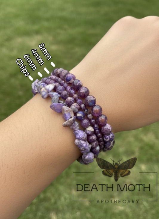 Purple Imperial Jasper Crystal Bracelet