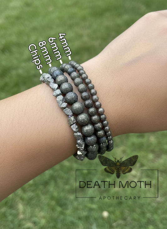 Pyrite Crystal Bracelet