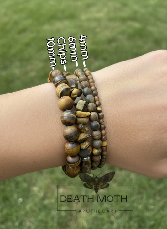 Tiger’s Eye Crystal Bracelet (Matte)