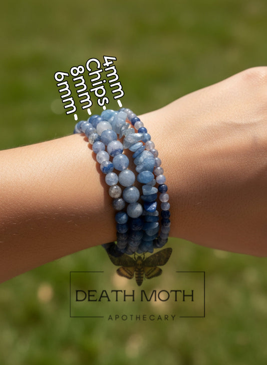 Blue Aventurine Crystal Bracelet
