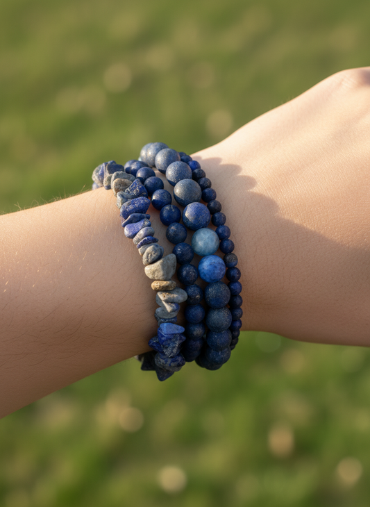 Lapis Lazuli Crystal Bracelet