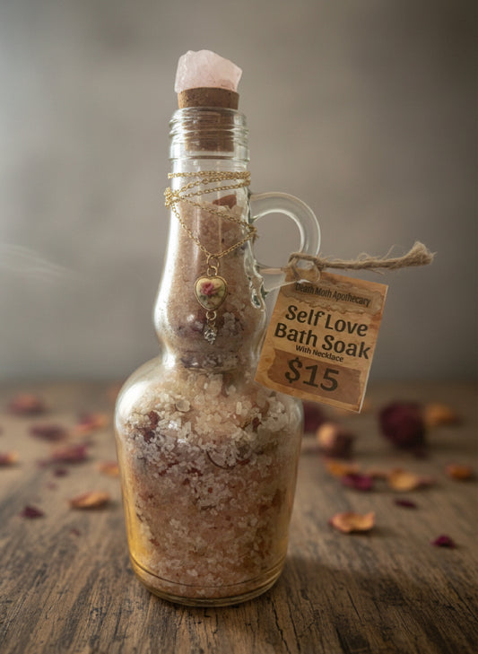 Self-Love Ritual Bath Soak With Necklace