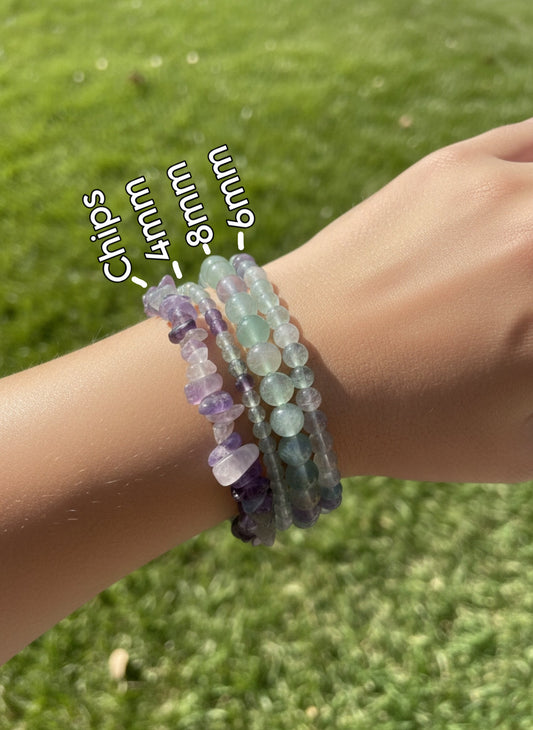 Fluorite Crystal Bracelet