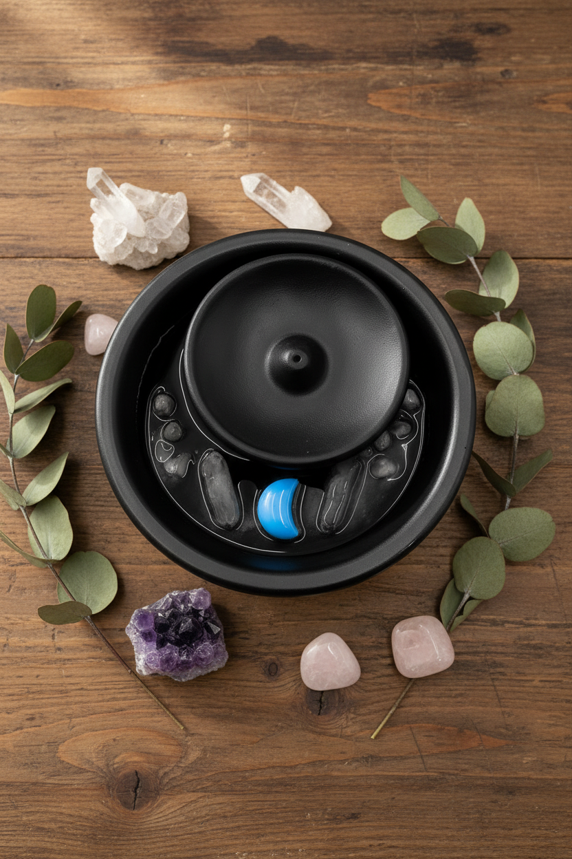 Hecate’s Moon Incense Holder