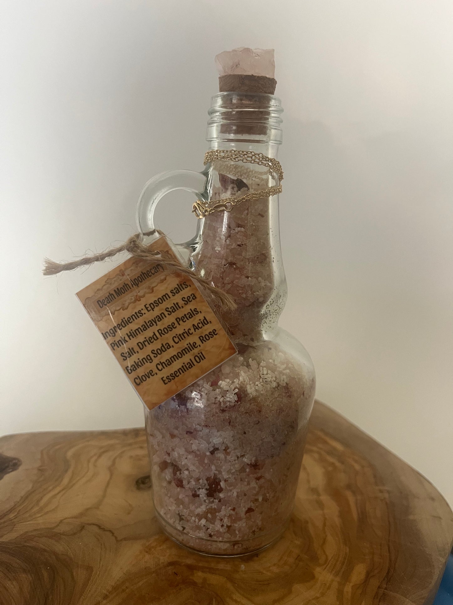 Self-Love Ritual Bath Soak With Necklace