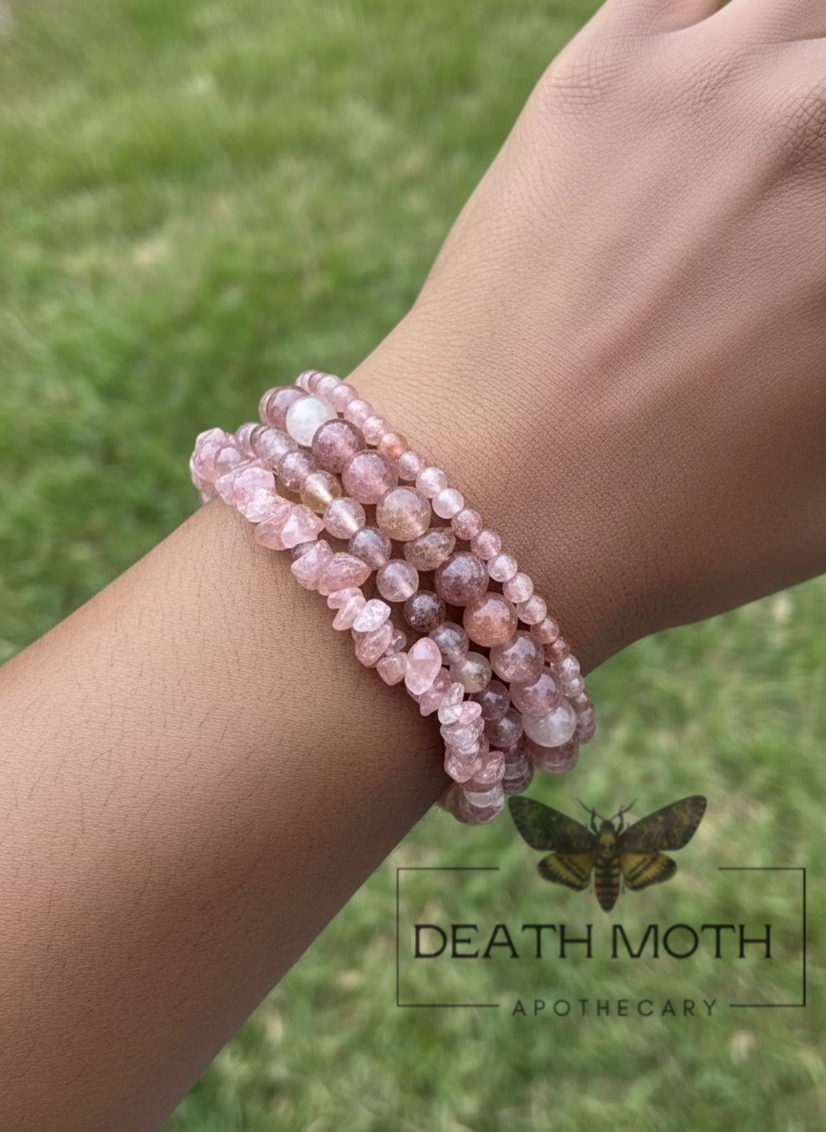 Sunstone Crystal Bracelet