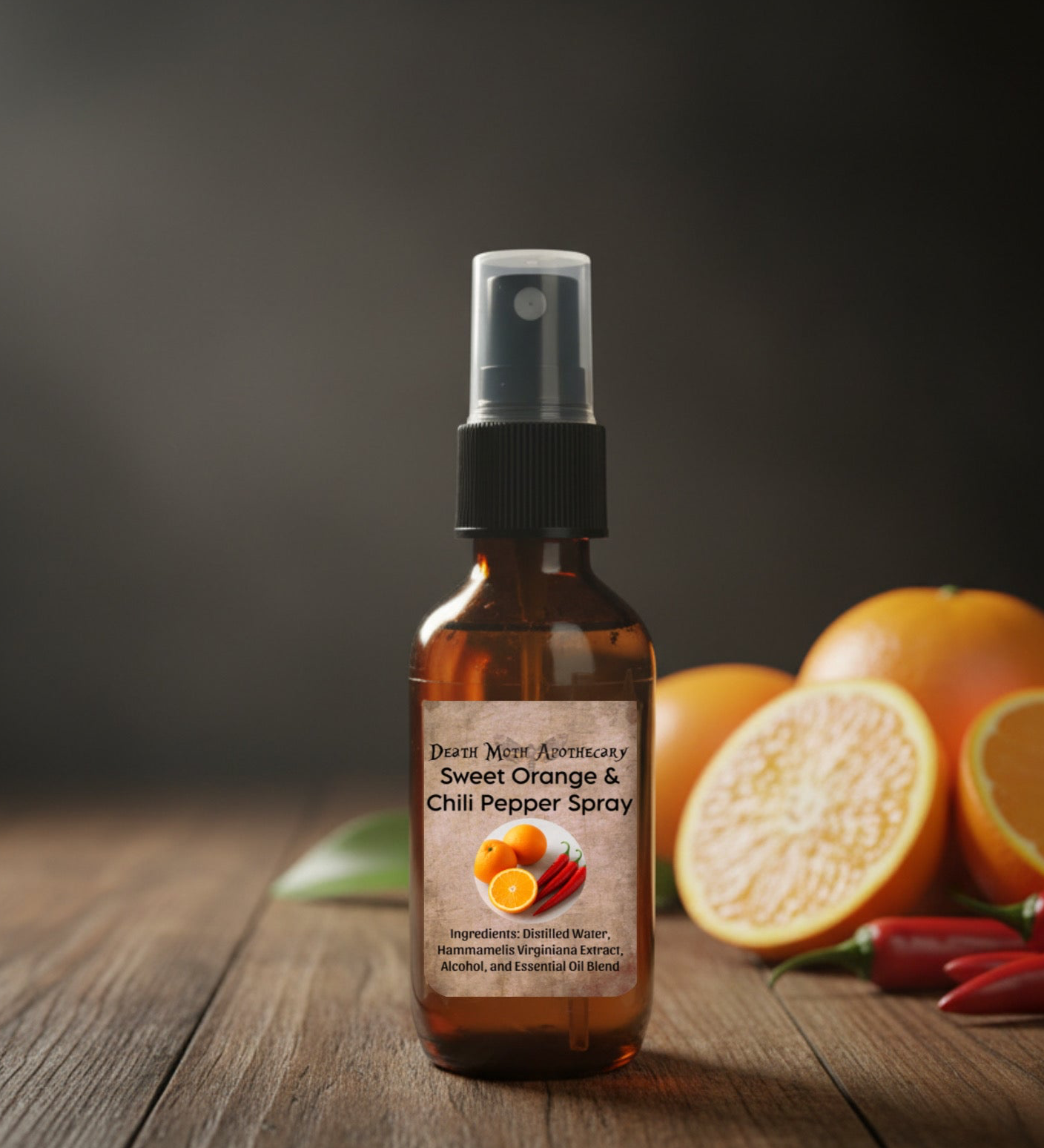 Sweet Orange and Chili Pepper Body Spray