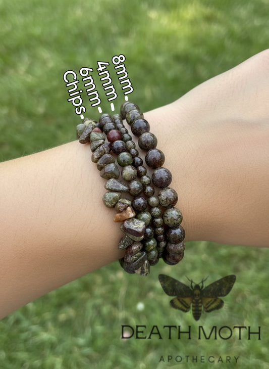 Dragon’s Blood Jasper Crystal Bracelet