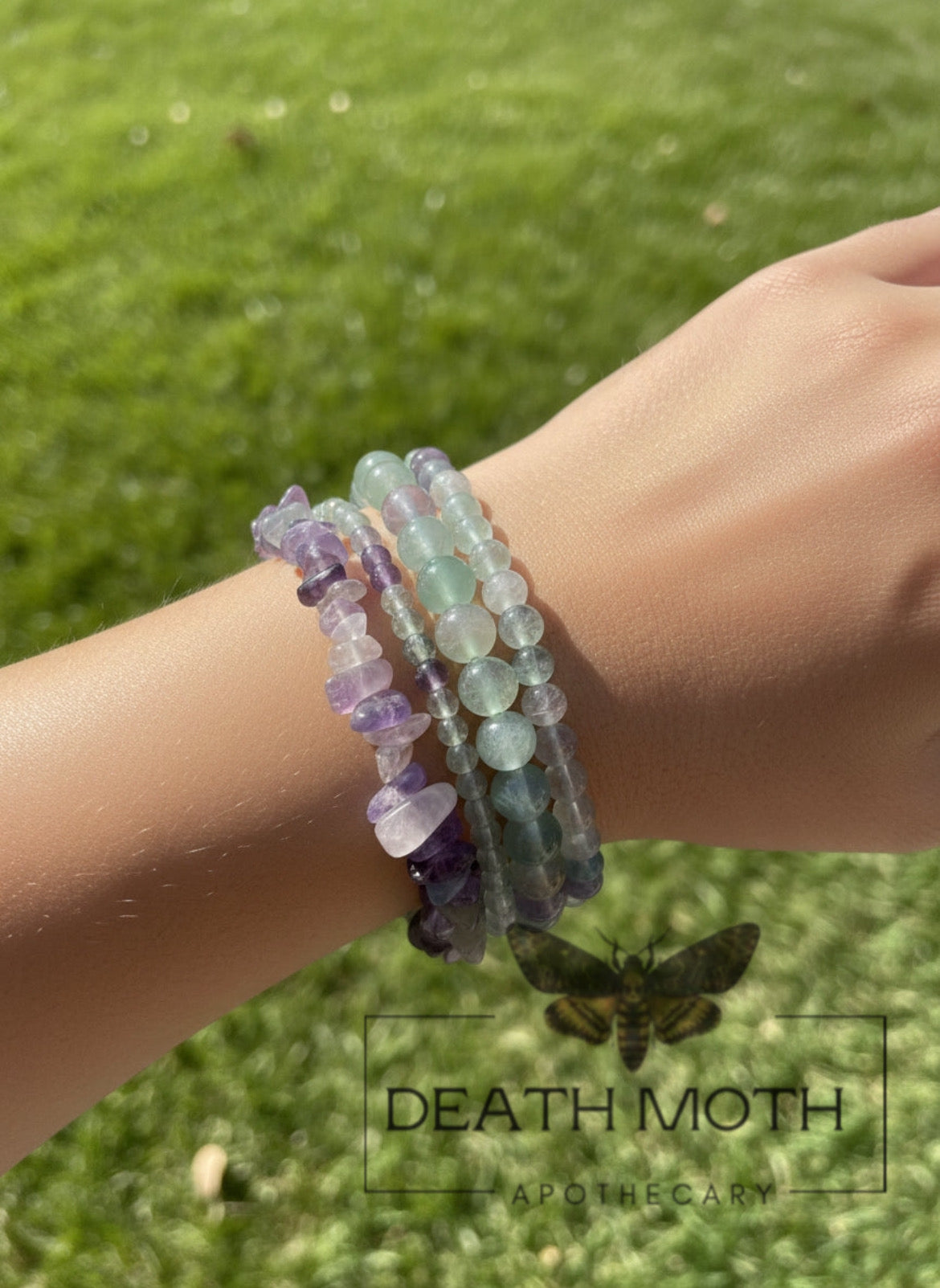 Fluorite Crystal Bracelet