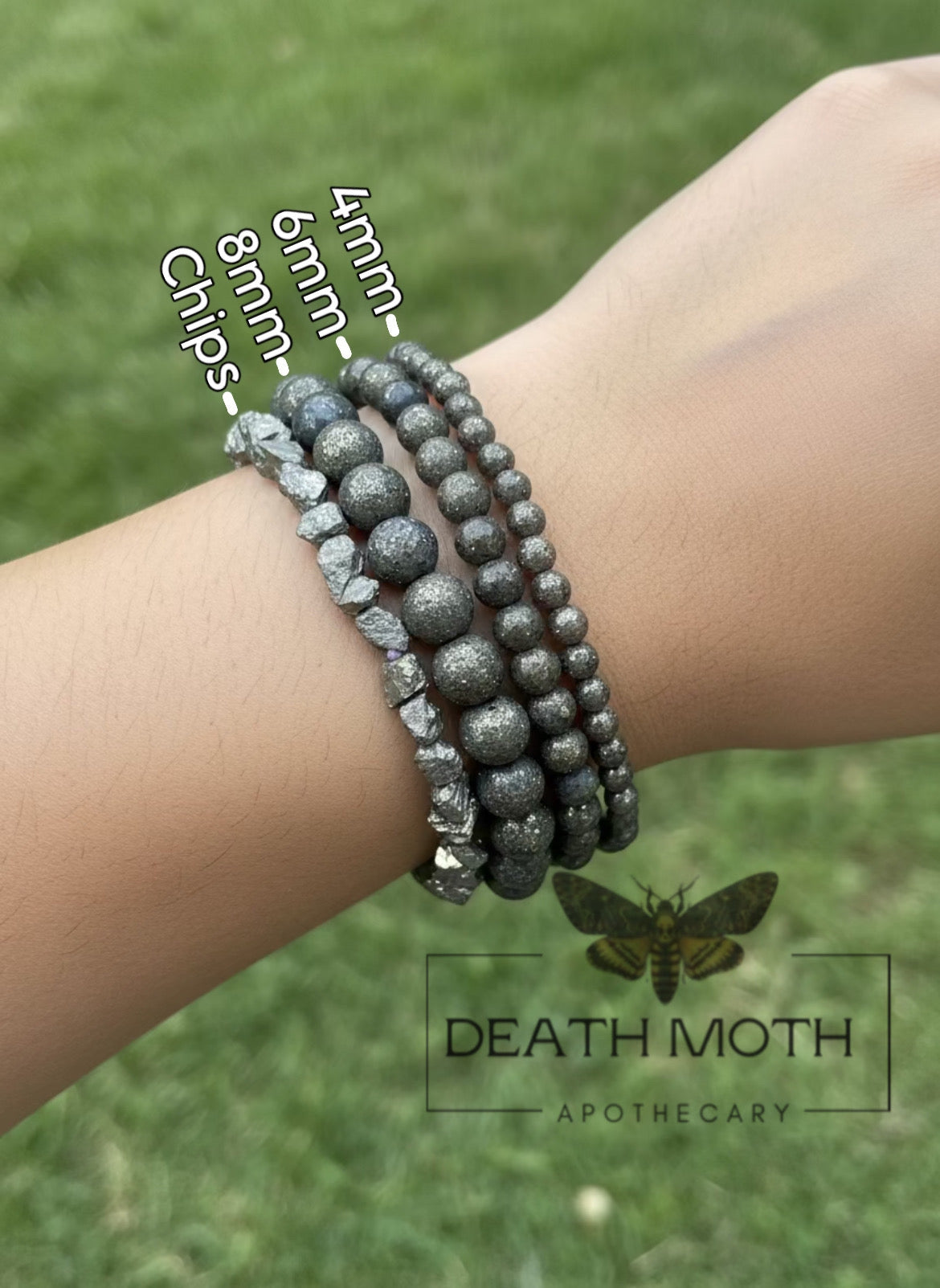 Pyrite Crystal Bracelet