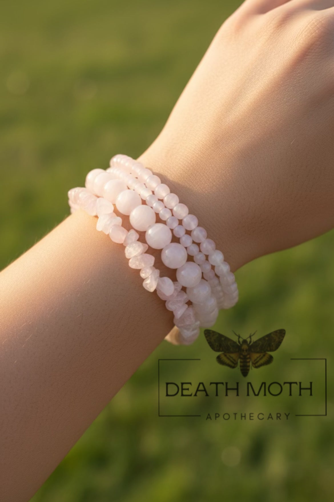 Rose Quartz Crystal Bracelet