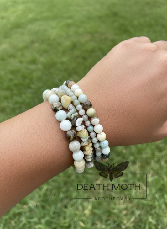 Amazonite Crystal Bracelet