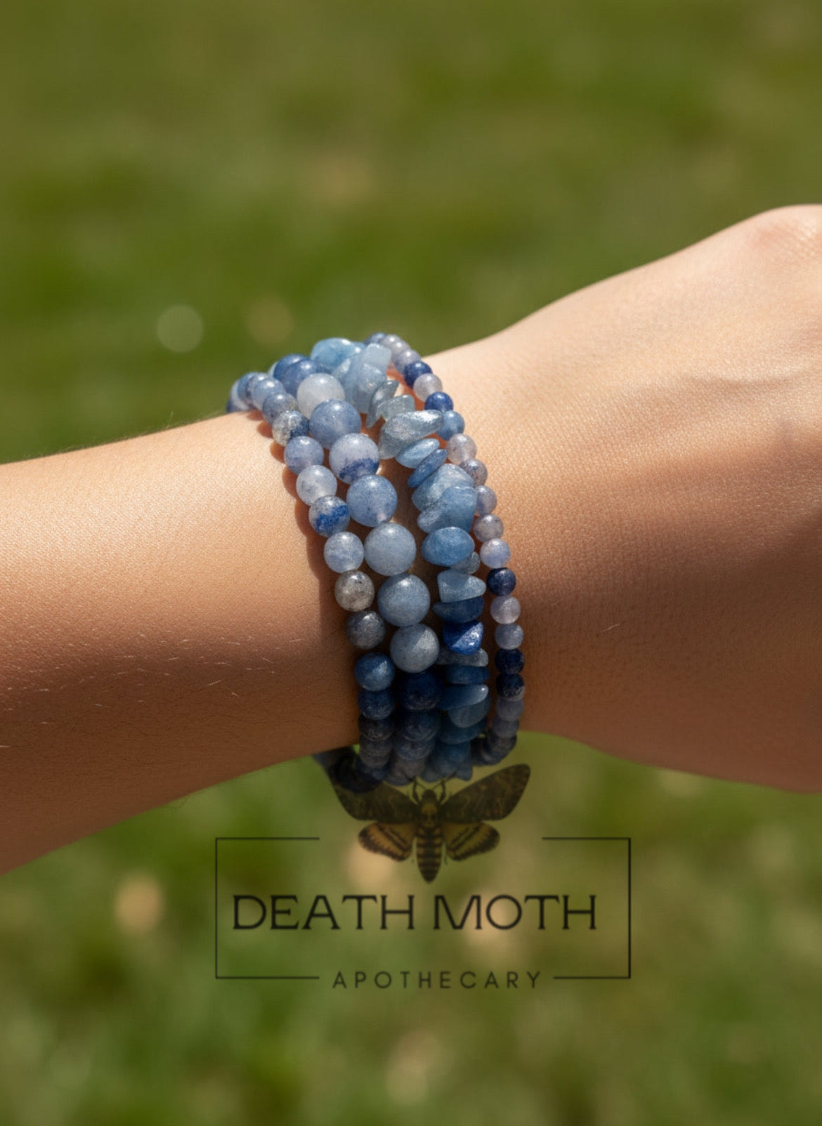 Blue Aventurine Crystal Bracelet