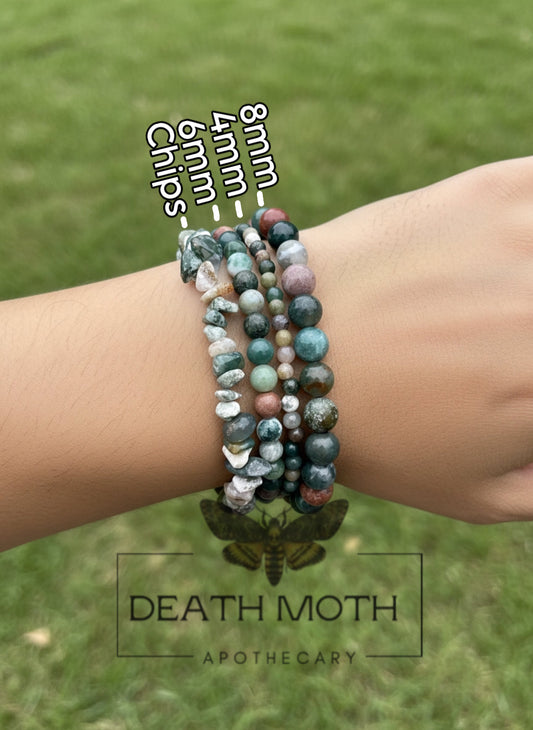 Fancy Jasper Crystal Bracelet